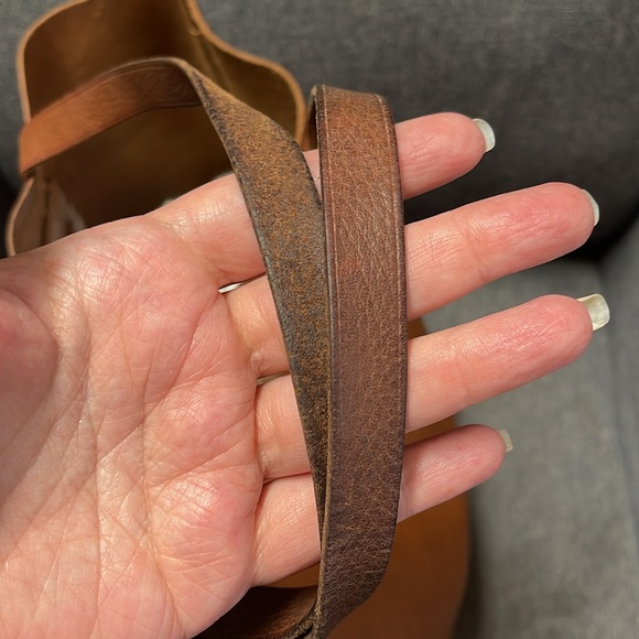 Madewell The Transport Tote- English Saddle - Picture 10 of 12